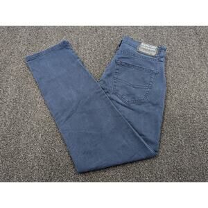 Signature Levi Strauss Men's S67 Athletic Dark Blue Pants Jeans Size 28 x 30